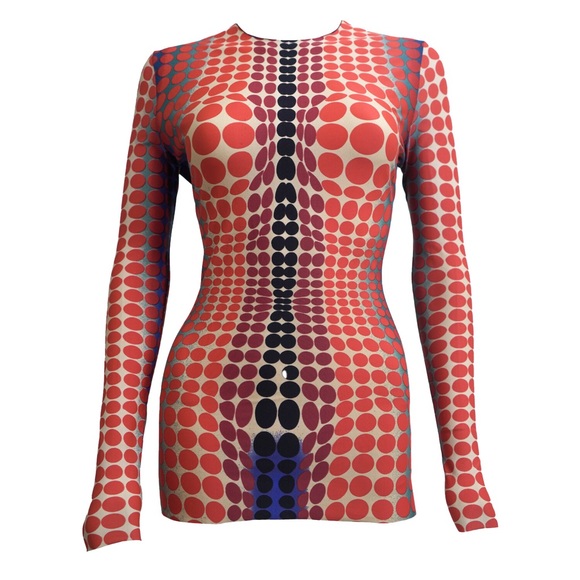 Jean Paul Gaultier Tops - Jean Paul Gaultier Cyber Dot Top